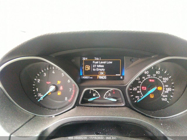 2018 FORD FOCUS SEL VIN: 1FADP3M2XJL263290
