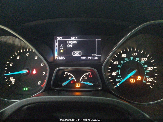 2014 FORD FOCUS TITANIUM VIN: 1FADP3N29EL368570