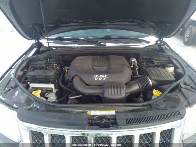 2012 JEEP GRAND CHEROKEE OVERLAND VIN: 1C4RJFCG4CC297938