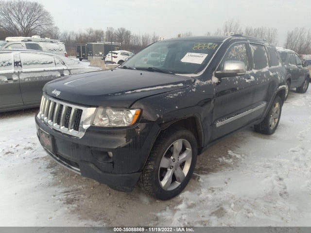 2012 JEEP GRAND CHEROKEE OVERLAND VIN: 1C4RJFCG4CC297938