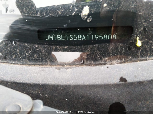 2010 MAZDA MAZDA3 S SPORT VIN: JM1BL1S58A1195808