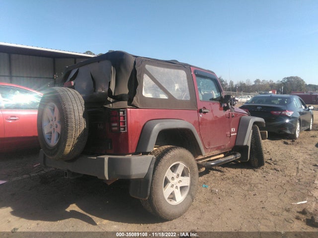 2008 JEEP WRANGLER X VIN: 1J4FA24108L649775