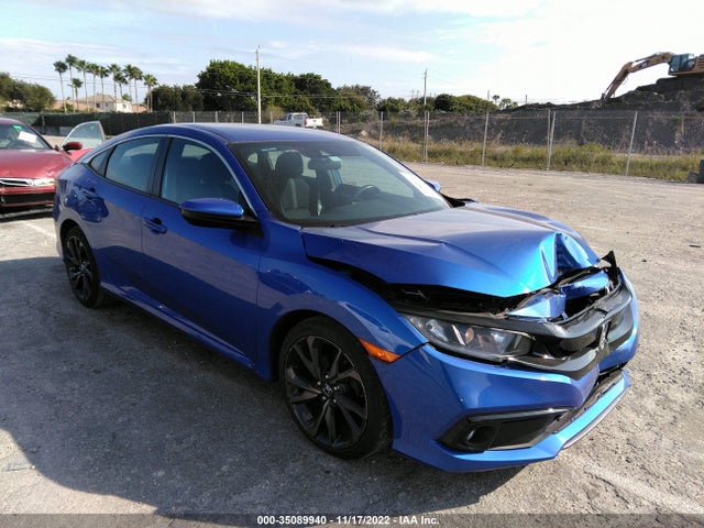 Продажа на аукционе авто 2019 Honda Civic Sedan Sport, vin: 19XFC2F89KE005640, номер лота: 35089940