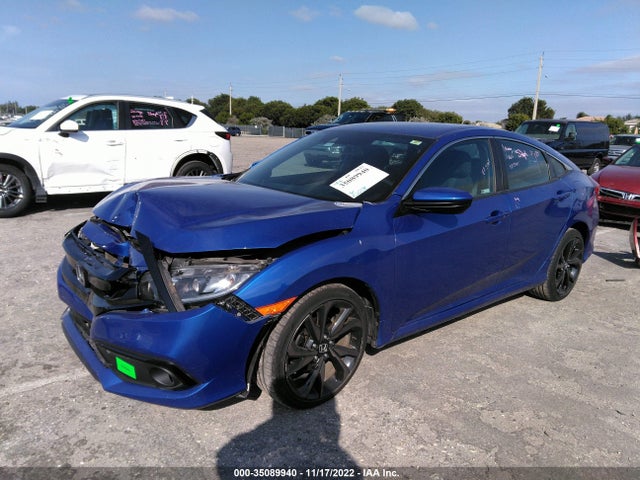 Продажа на аукционе авто 2019 Honda Civic Sedan Sport, vin: 19XFC2F89KE005640, номер лота: 35089940
