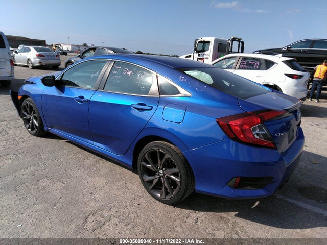 Продажа на аукционе авто 2019 Honda Civic Sedan Sport, vin: 19XFC2F89KE005640, номер лота: 35089940