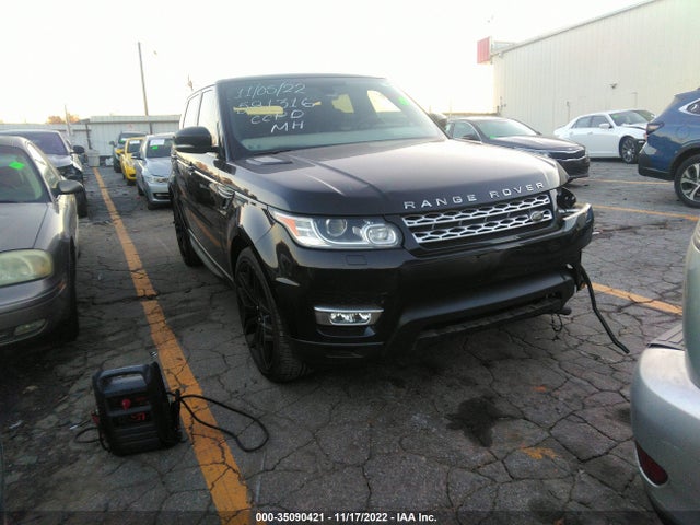 2016 Land Rover Range Rover Sport, VIN: SALWR2KF0GA581316