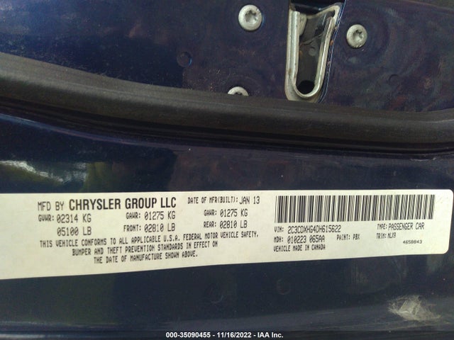 Dodge Charger Sxt Plus 2013 2C3CDXHG4DH615622 Image 10