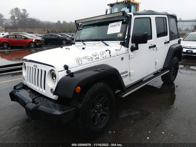 Продаж на аукціоні авто 2018 Jeep Wrangler Jk Unlimited Sport, vin: 1C4BJWDG3JL889005, номер лоту: 35090576