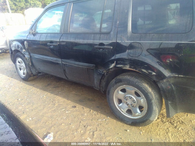 2009 HONDA PILOT LX VIN: 5FNYF48279B010358