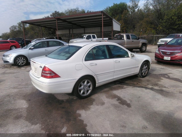 2002 MERCEDES-BENZ C CLASS VIN: WDBRF61J22F233263