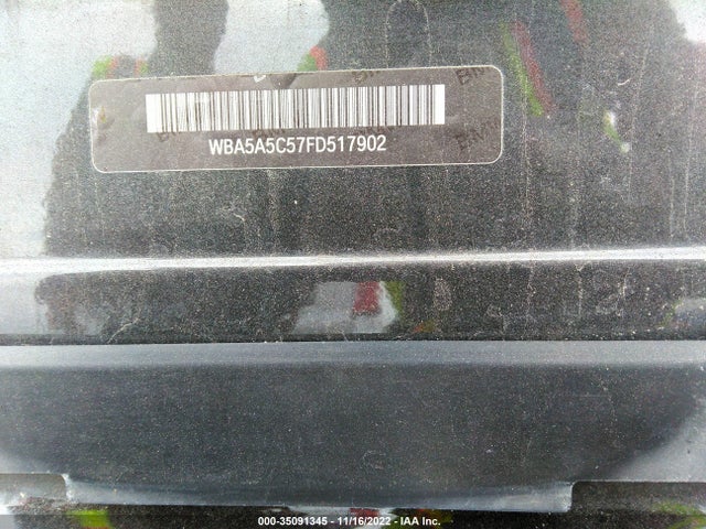 BMW 5 Series 528i 2015 WBA5A5C57FD517902 Image 9