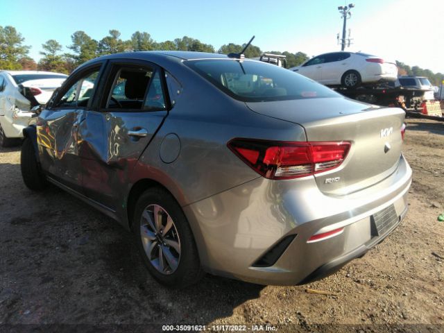 3KPA24AD9NE487107 KIA RIO S