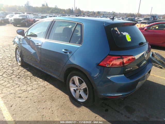 3VW217AU7HM062842 Volkswagen GOLF S