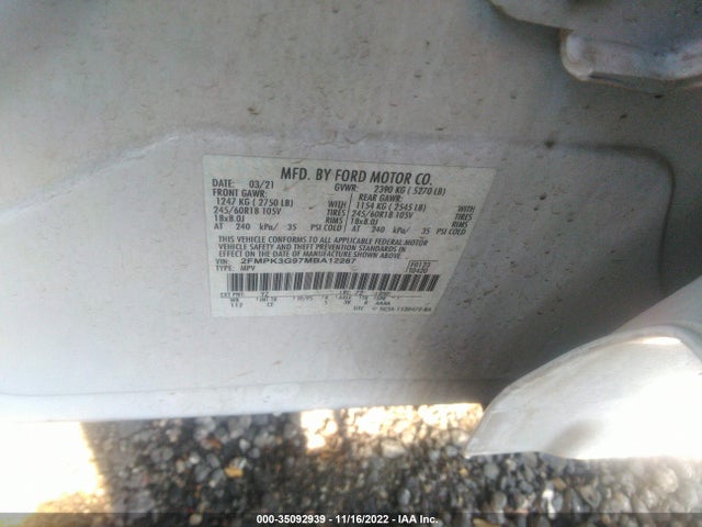 2021 Ford Edge, VIN: 2FMPK3G97MBA12287
