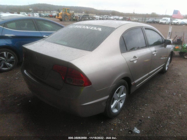 2006 HONDA CIVIC SDN EX VIN: 1HGFA16876L107565