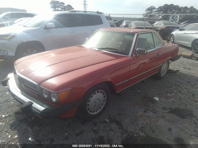 1986 MERCEDES-BENZ 560 SL VIN: WDBBA48D9GA045025