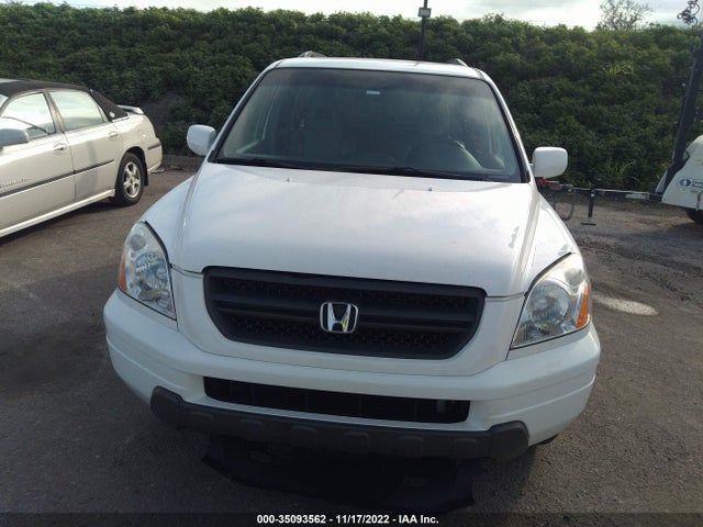 2005 HONDA PILOT EX-L WITH NAVI VIN: 2HKYF187X5H552611