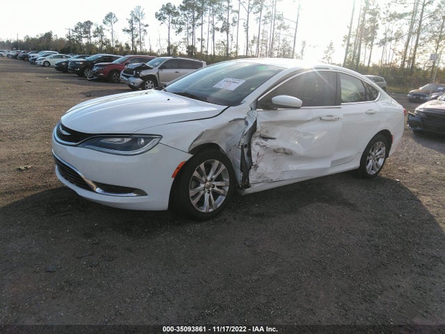 2016 CHRYSLER 200 LIMITED VIN: 1C3CCCABXGN186489
