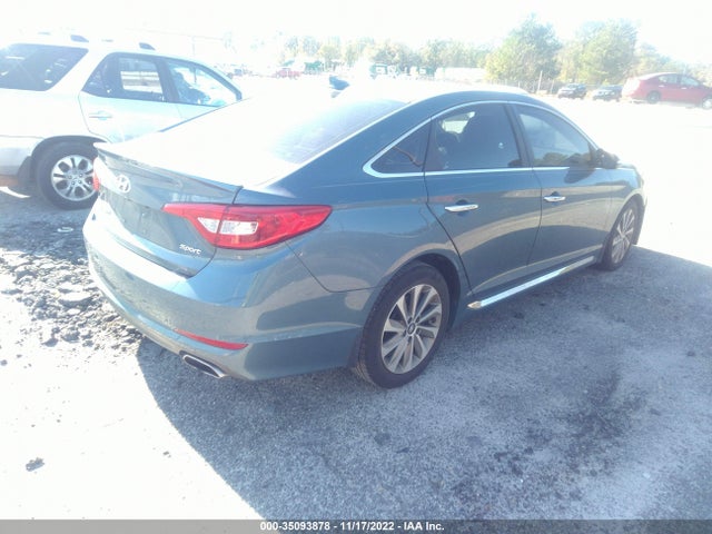 2015 HYUNDAI SONATA 2.4L SPORT VIN: 5NPE34AF3FH130504
