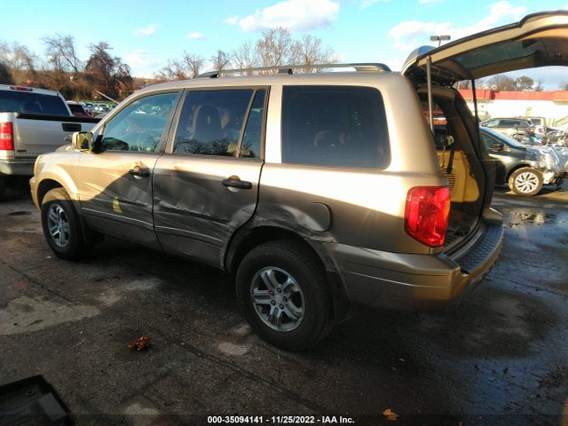 2005 HONDA PILOT EX VIN: 5FNYF18415B048940