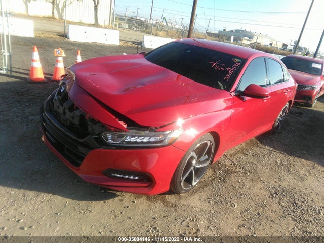 2019 HONDA ACCORD SEDAN SPORT 1.5T VIN: 1HGCV1F3XKA021054