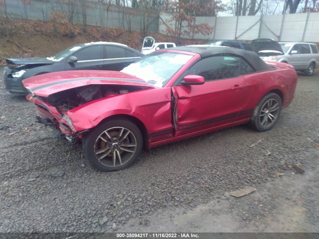 2013 FORD MUSTANG V6 VIN: 1ZVBP8EM3D5236503