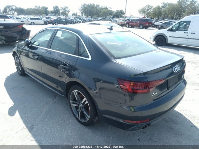 2018 Audi A4, VIN: WAUENAF47JA134522