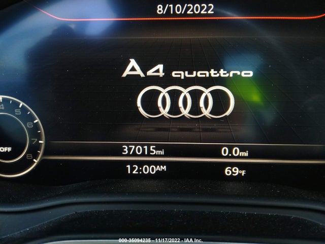 2018 Audi A4, VIN: WAUENAF47JA134522