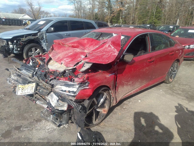 2022 HONDA ACCORD HYBRID SPORT VIN: 1HGCV3F28NA018919