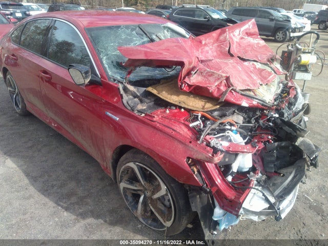 2022 HONDA ACCORD HYBRID SPORT VIN: 1HGCV3F28NA018919
