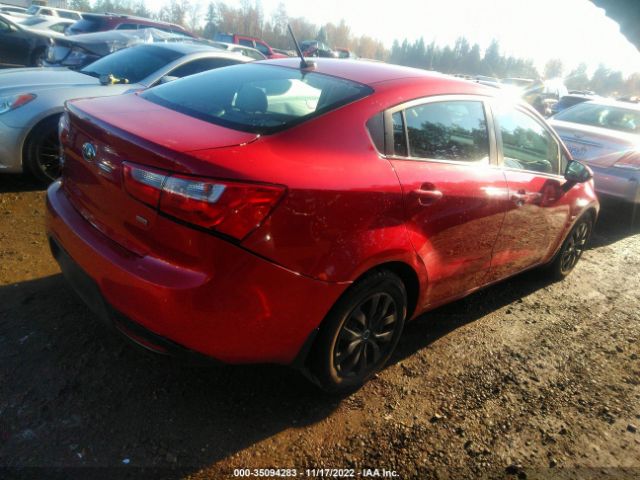 KNADM4A35D6312434 KIA RIO LX