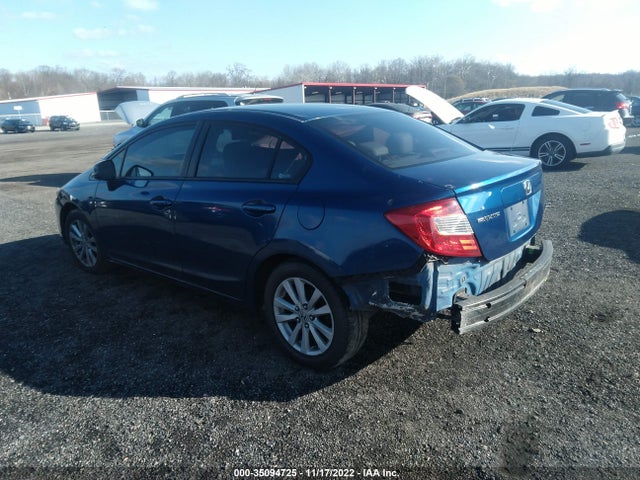2012 HONDA CIVIC SDN EX-L VIN: 2HGFB2F99CH553706