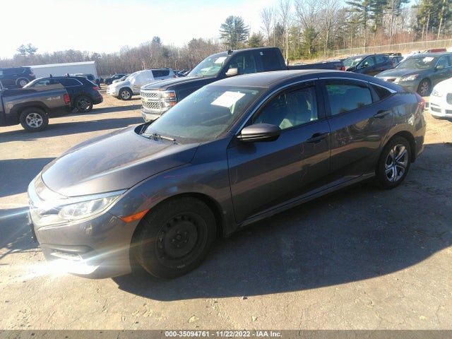 Honda Civic Sedan Lx 2018 2HGFC2F59JH539506 Image 2