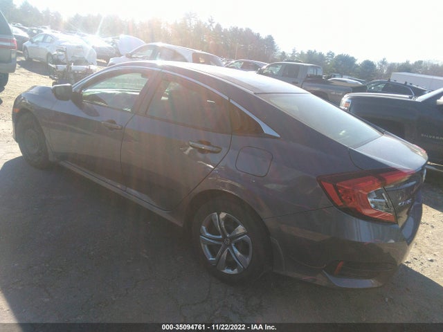 Honda Civic Sedan Lx 2018 2HGFC2F59JH539506 Image 3