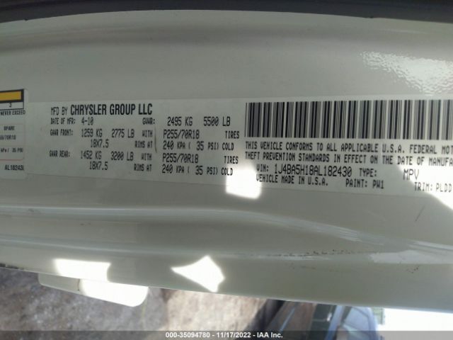 1J4BA5H18AL182430 Jeep Wrangler Unlimited Sahara