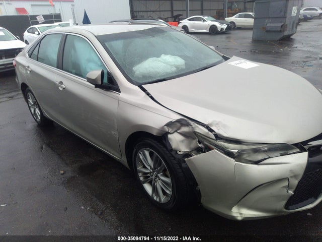 2016 TOYOTA CAMRY XLE/SE/LE/XSE VIN: 4T1BF1FK5GU574615
