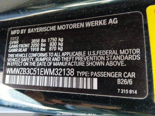 Mini COOPER COUNTRYMAN 2014 WMWZB3C51EWM32138 Image 10