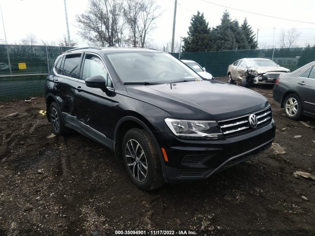 2021 VOLKSWAGEN TIGUAN SE/SE R-LINE BLACK/SEL VIN: 3VV3B7AX3MM153004