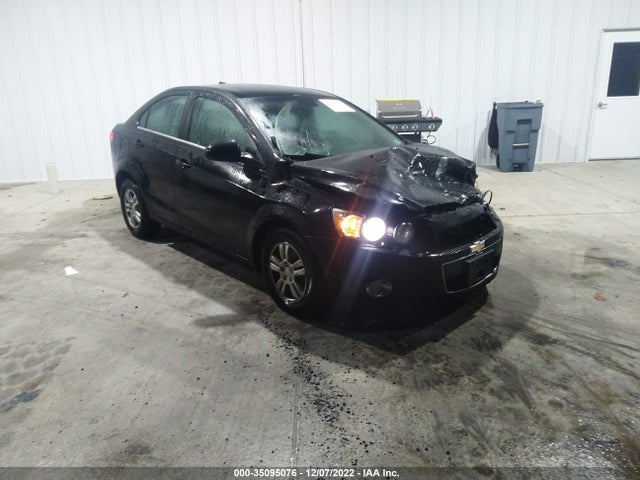 2012 CHEVROLET SONIC LT VIN: 1G1JC5SH8C4150830
