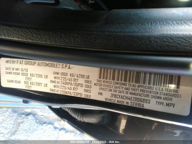ZFBCFACH4EZ006893 Fiat 500L