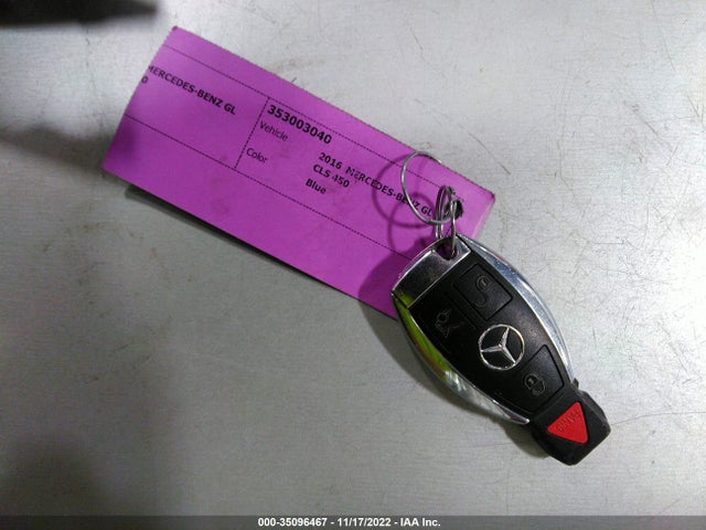 2016 Mercedes-Benz GL-Class, VIN: 4JGDF6EE1GA648325