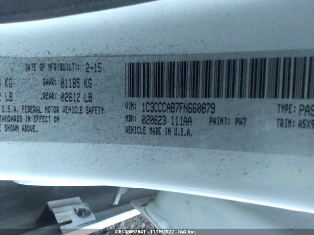 1C3CCCAB7FN660879 Chrysler 200 Limited