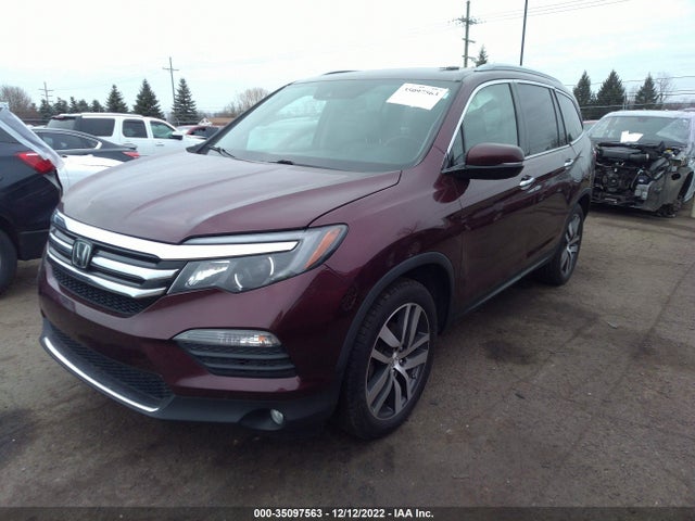 2016 HONDA PILOT TOURING VIN: 5FNYF6H91GB015173