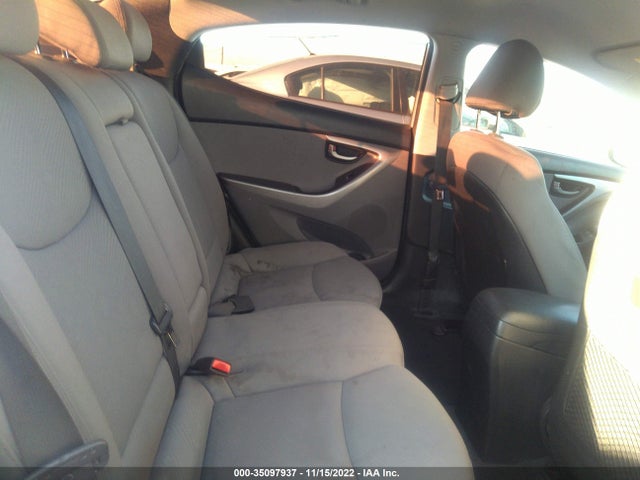 2013 HYUNDAI ELANTRA GLS PZEV VIN: 5NPDH4AE0DH201272