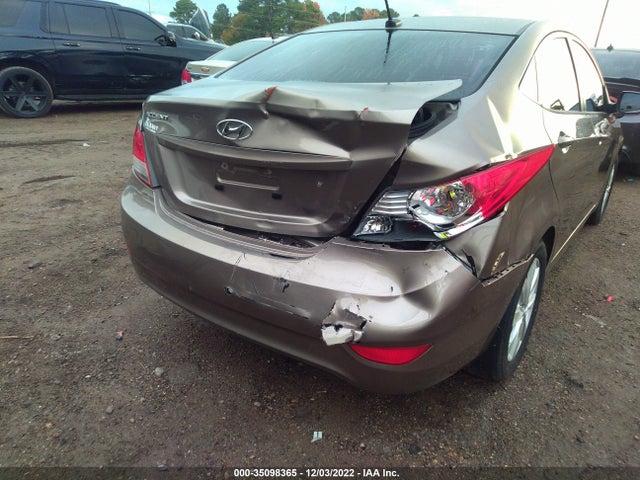 2012 HYUNDAI ACCENT GLS VIN: KMHCU4AE8CU087710