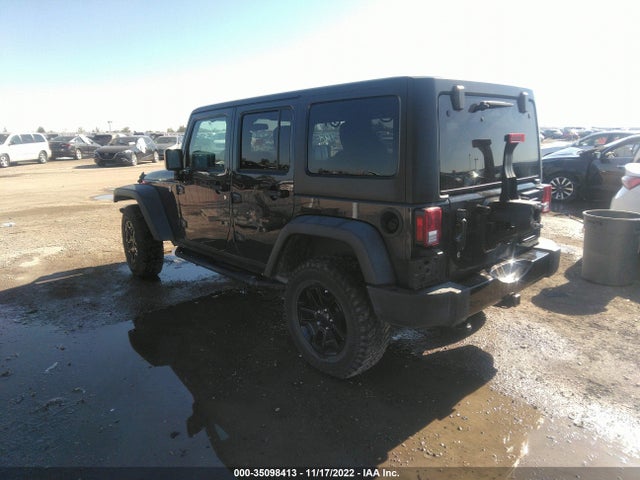 2016 JEEP WRANGLER UNLIMITED WILLYS WHEELER VIN: 1C4BJWDG0GL259399