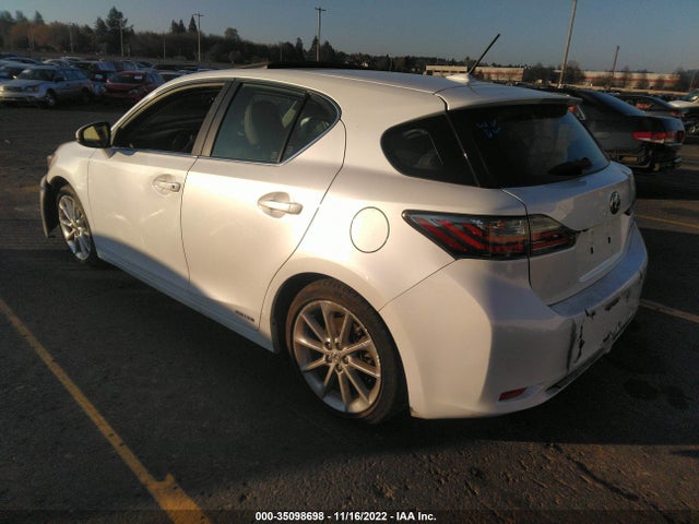 JTHKD5BH6C2112631 Lexus CT 200H