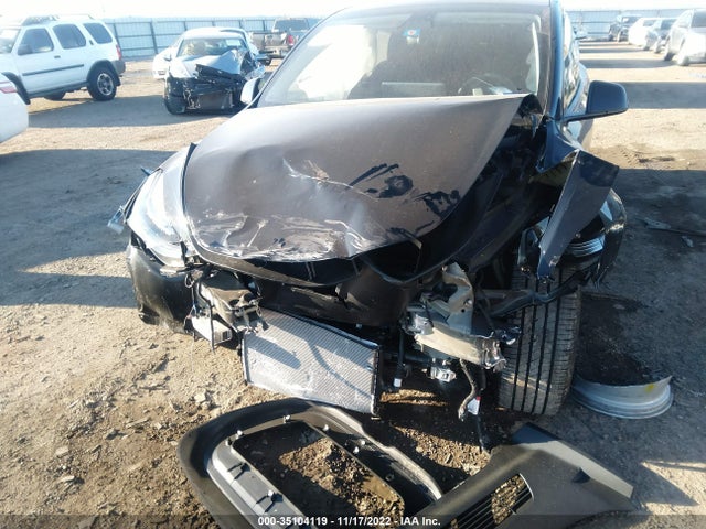 2022 TESLA MODEL Y LONG RANGE VIN: 7SAYGDEE0NA007386