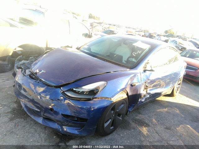 Tesla MODEL 3 2022 5YJ3E1EA4NF357678 Image 2