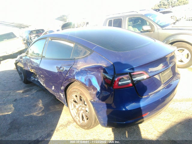 Tesla MODEL 3 2022 5YJ3E1EA4NF357678 Image 3